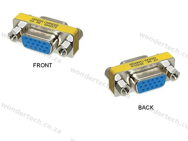 VGA FEMALE TO VGA FEMALE ADAPTER