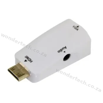 HDMI MALE TO VGA FEMALE ADAPTER