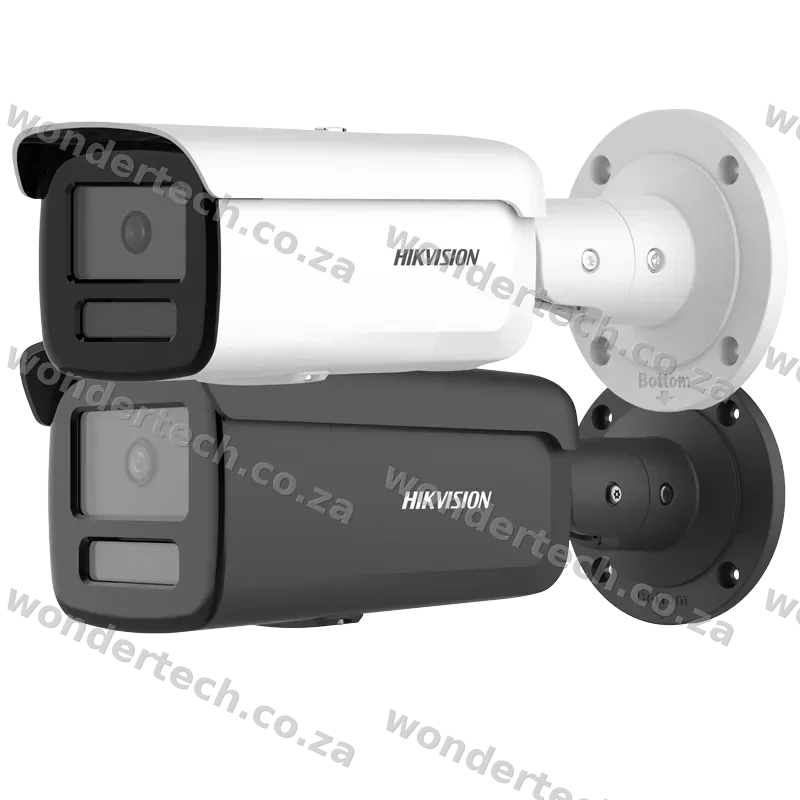 Hybrid ColorVu 4MP bullet 4mm lens 60m hybrid IR/white light 130dB WDR 12VDC/POE