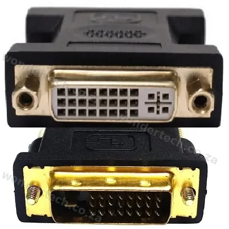 DVI-D (M) TO DVI-I (F)