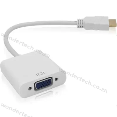 HDMI MINI MALE TO VGA FEMALE 10CM