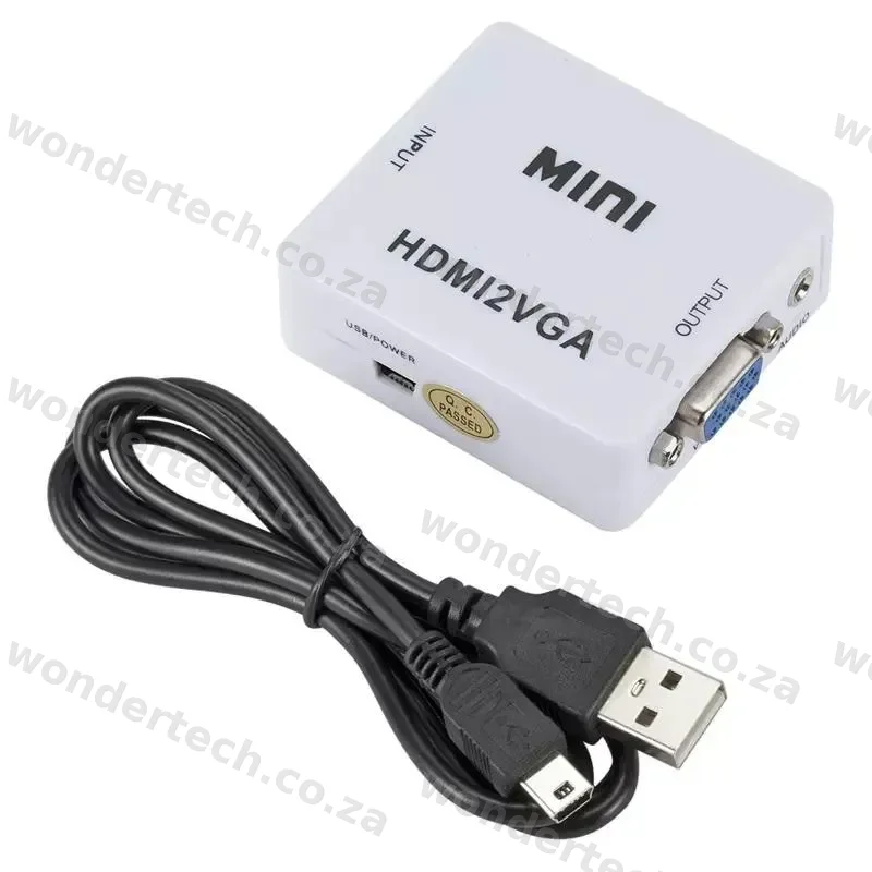 HDMI TO VGA CONVERTER BOX