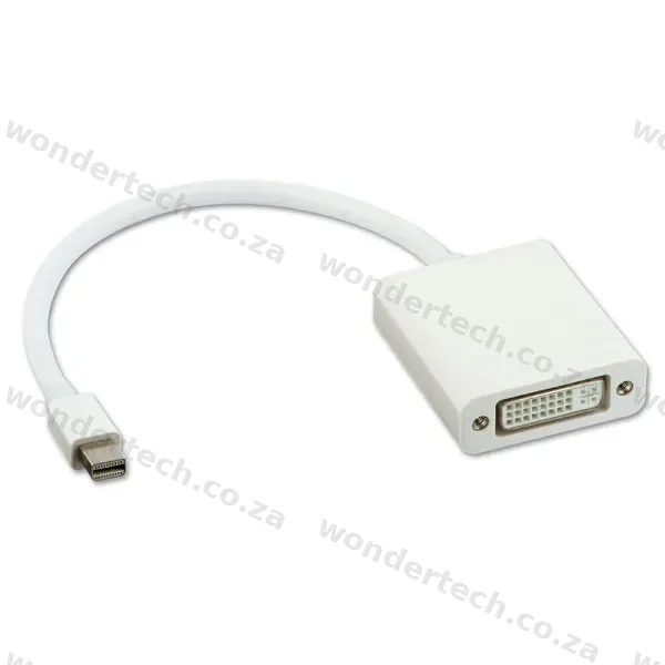 MINI DISPLAY PORT MALE TO DVI FEMALE