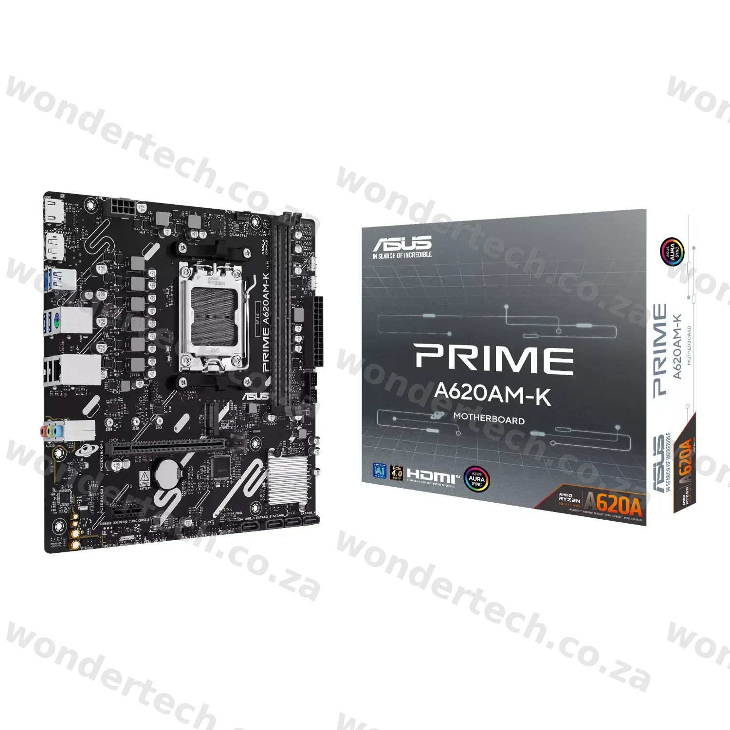 Asus PRIME A620AM-K AM5 M-ATX Motherboard