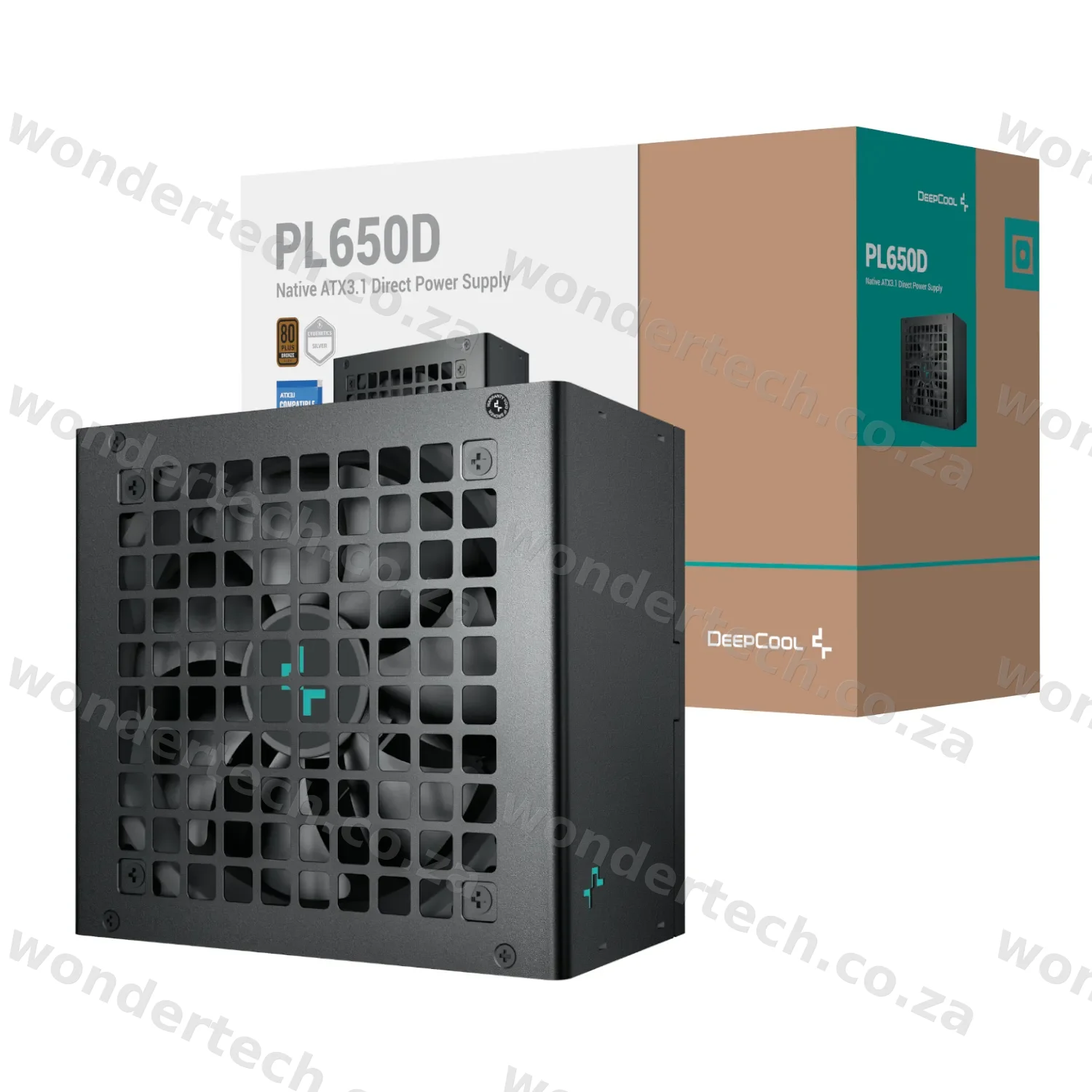 DeepCool PL650D 650W 80PLUS Bronze ATX3.1 Non-Modular Power Supply