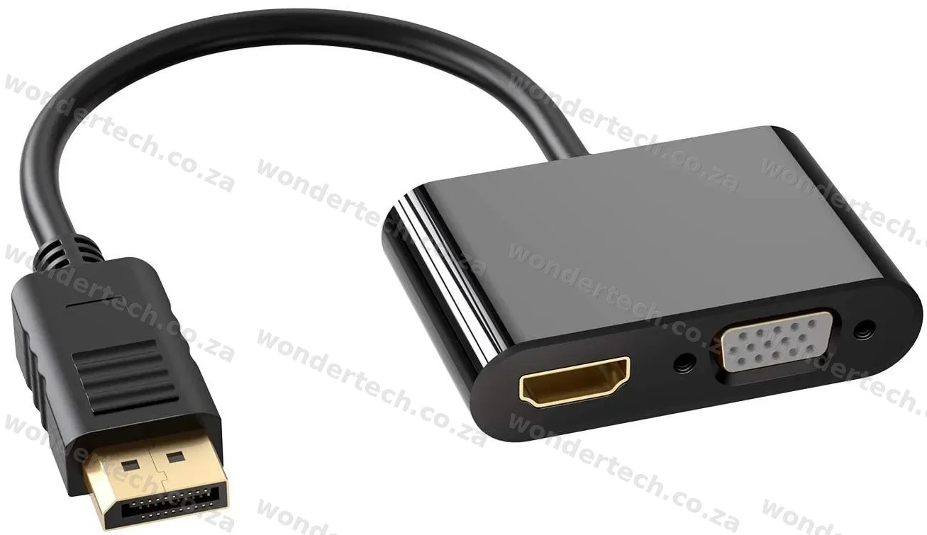 DISPLAY PORT TO HDTV/VGA ADAPTOR