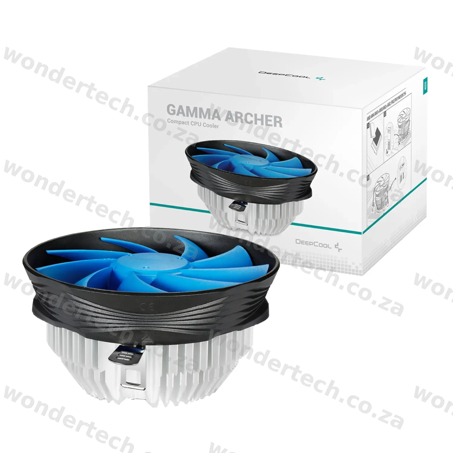 DeepCool Gamma Archer 120mm CPU Cooler - Black/Blue