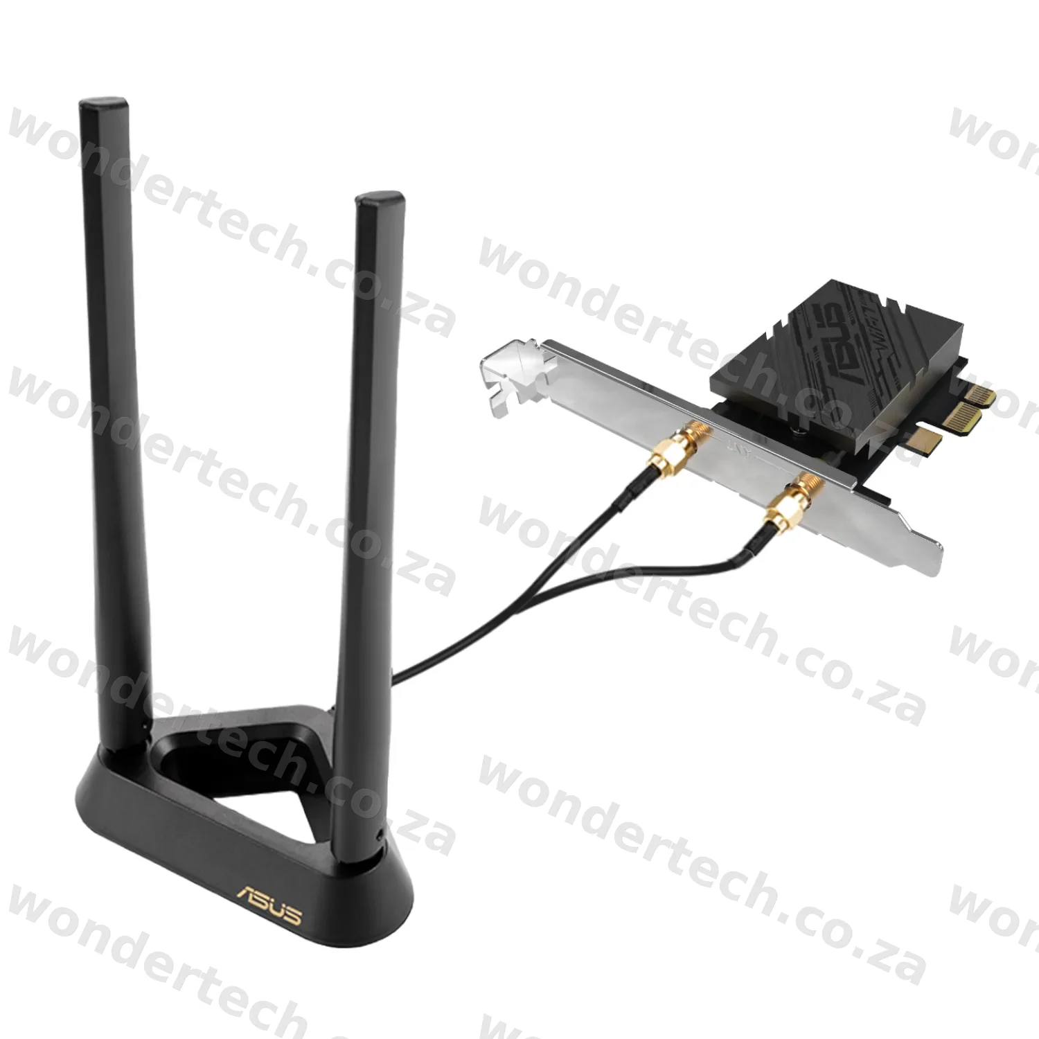 ASUS BE9400 Tri-Band Wi-Fi 7 6GHz PCIe Adapter-Black